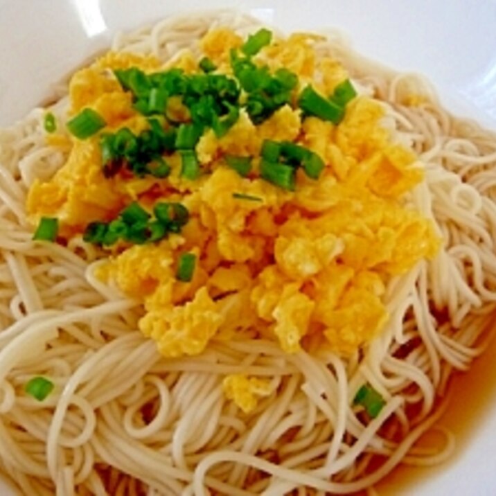 炒り卵でおいしい ぶっかけそうめん レシピ 作り方 By 手作り大好き さくら 楽天レシピ 炒り卵でおいしい ぶっかけそうめん レシピ 作り方 By 手作り大好き さくら 楽天レシピ